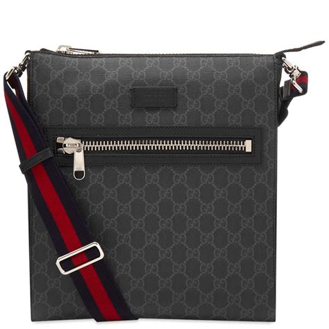 gucci gg supreme panther|Gucci black leather handbags.